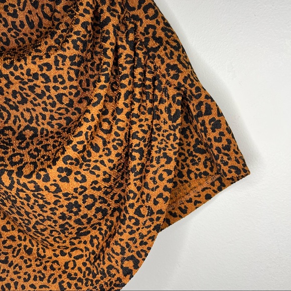 NEW Stradivarius Leopard Print Skirt or Tube Top Size Large - Picture 6 of 7